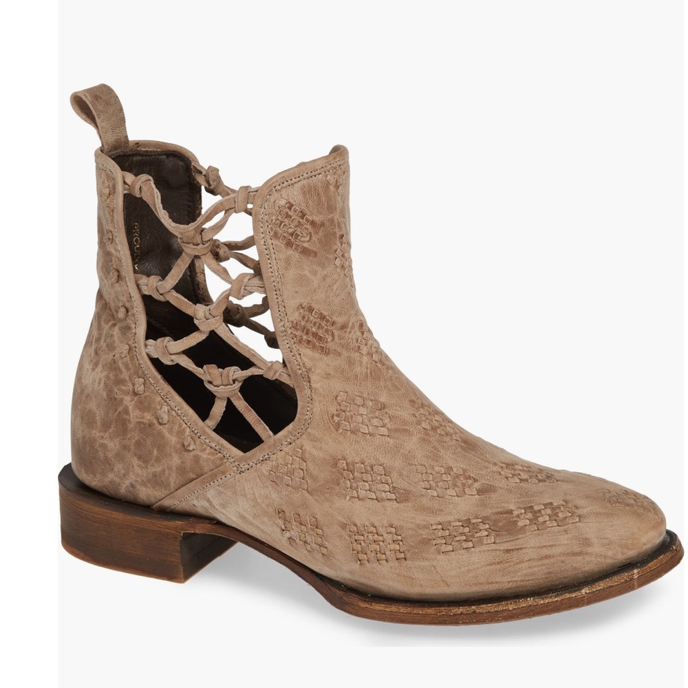 Patina Vie by Lane Secrets Women's Tan Ankle Boots as Women’s US Size 8